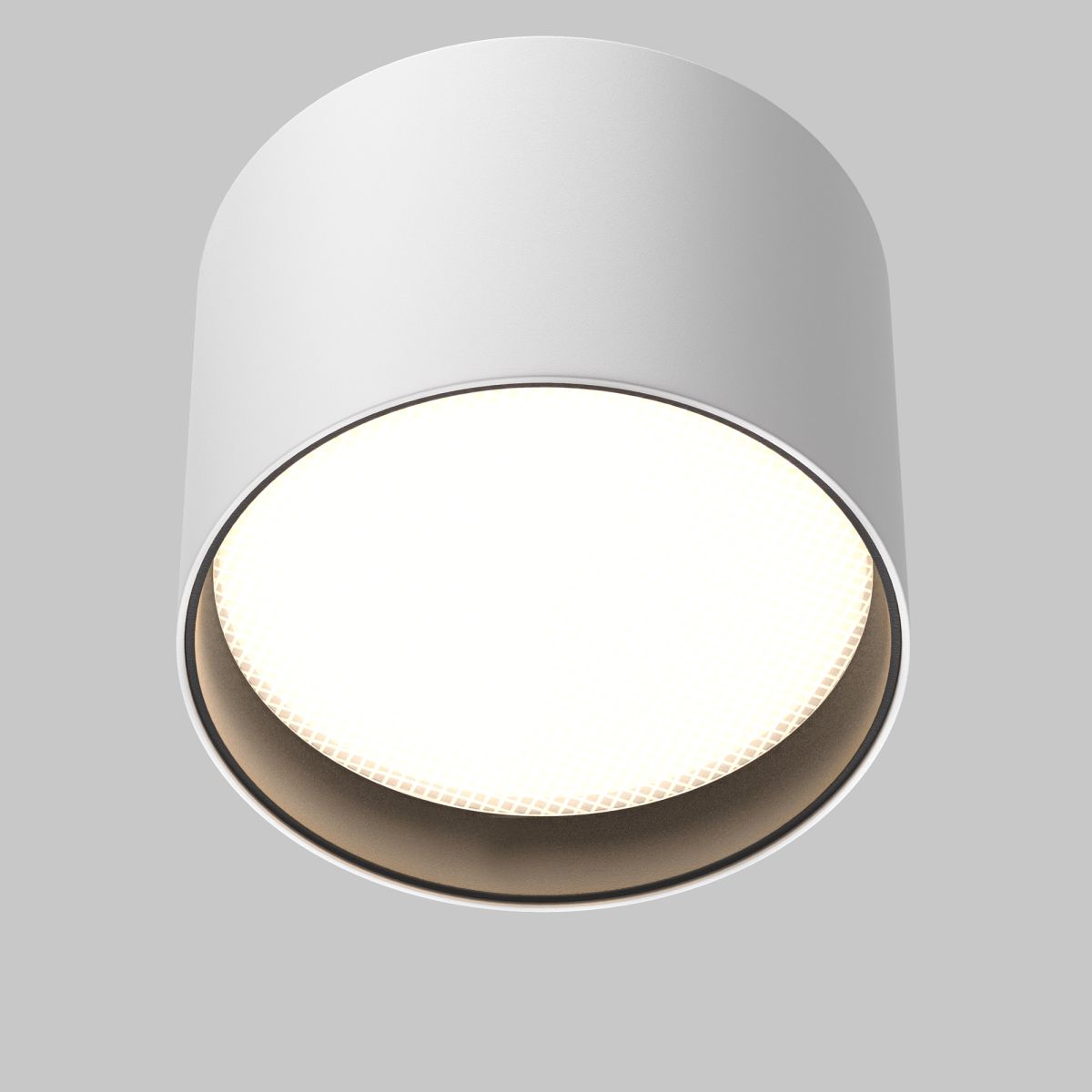 потолочный светильник maytoni technical glare c127cl-l7w4k-w