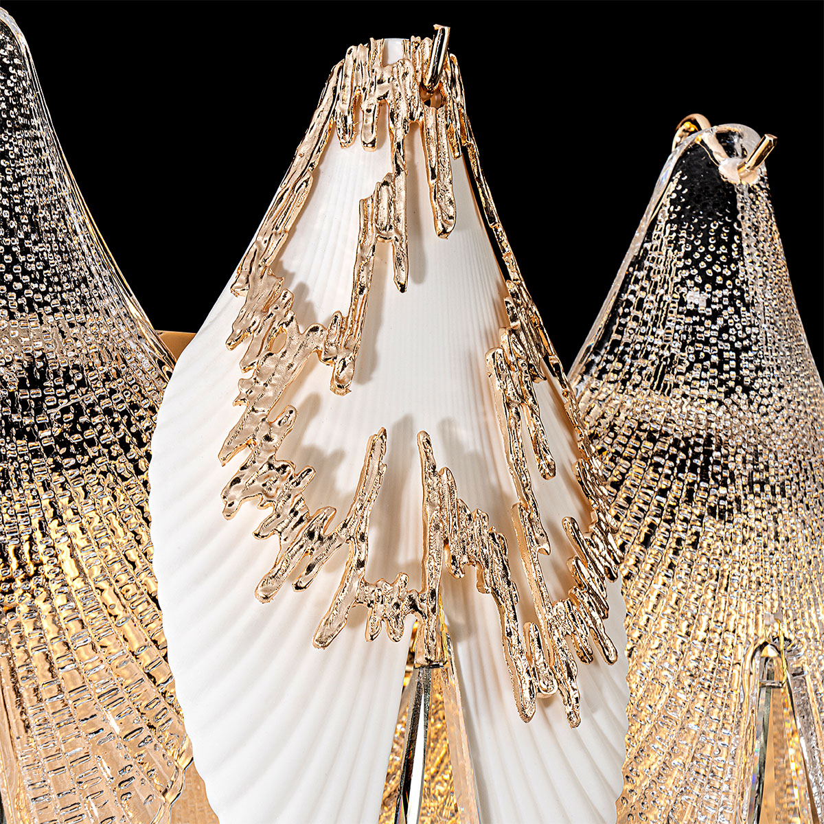 подвесная люстра modelux ml.6228.1000 gd