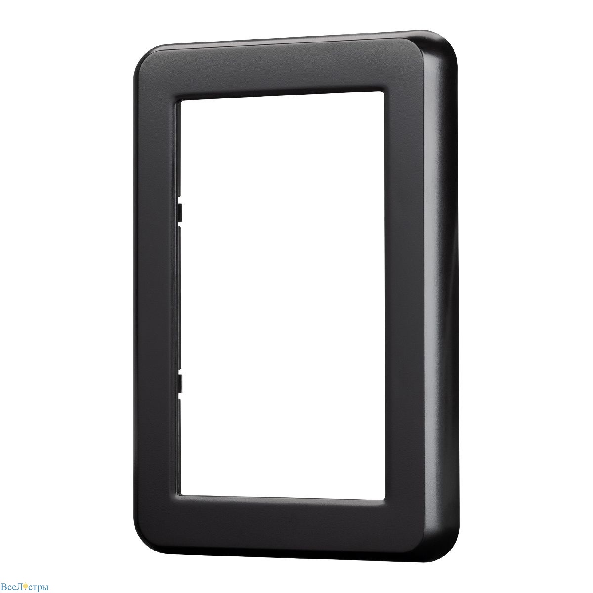 рамка двухместная arlight frm-versa-pl-d-bk 043771
