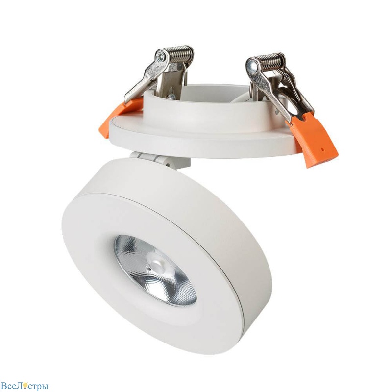 встраиваемый светильник arlight lgd-mona-built-r100-12w day4000 025449