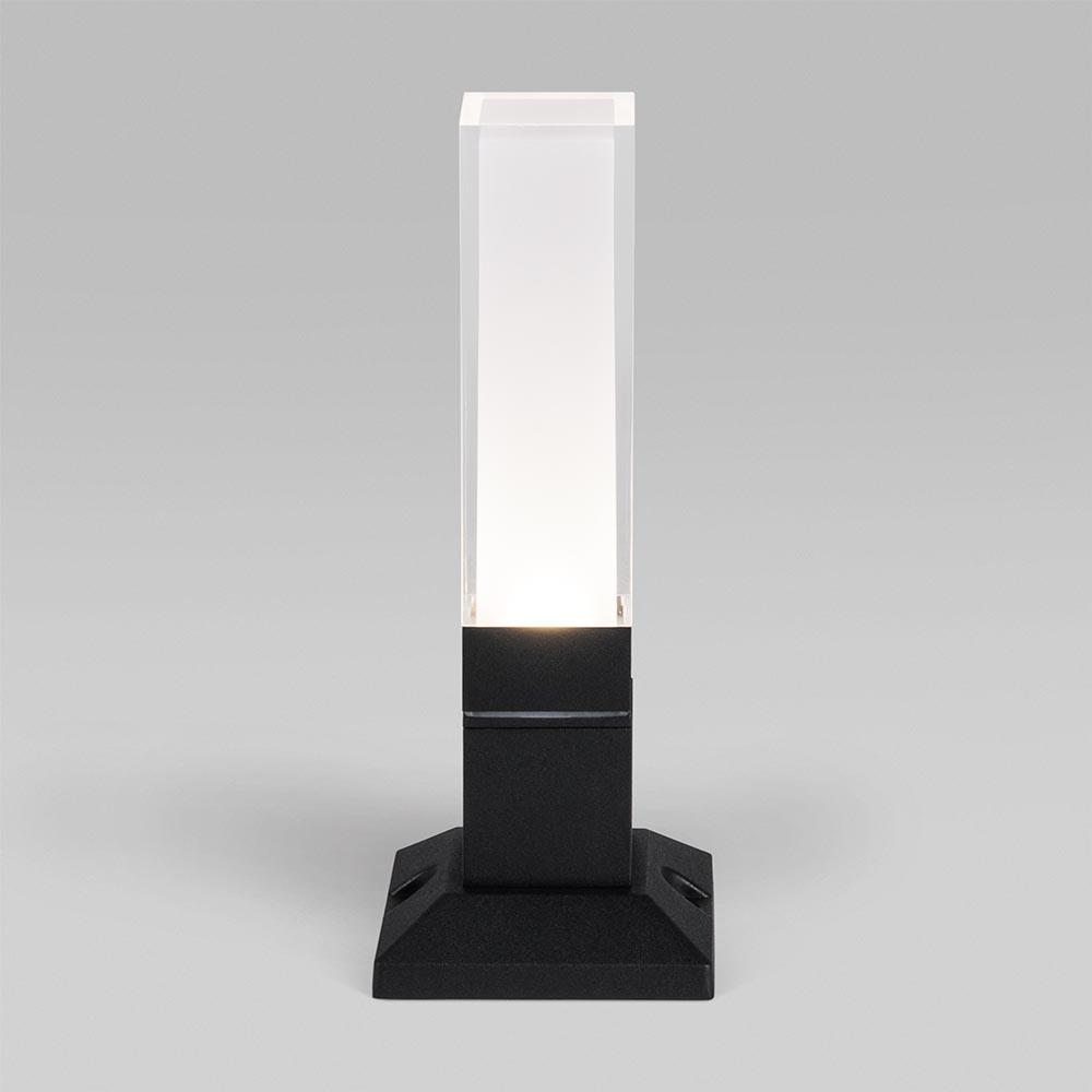 уличный светодиодный светильник elektrostandard 1536 techno led чёрный 4690389168741
