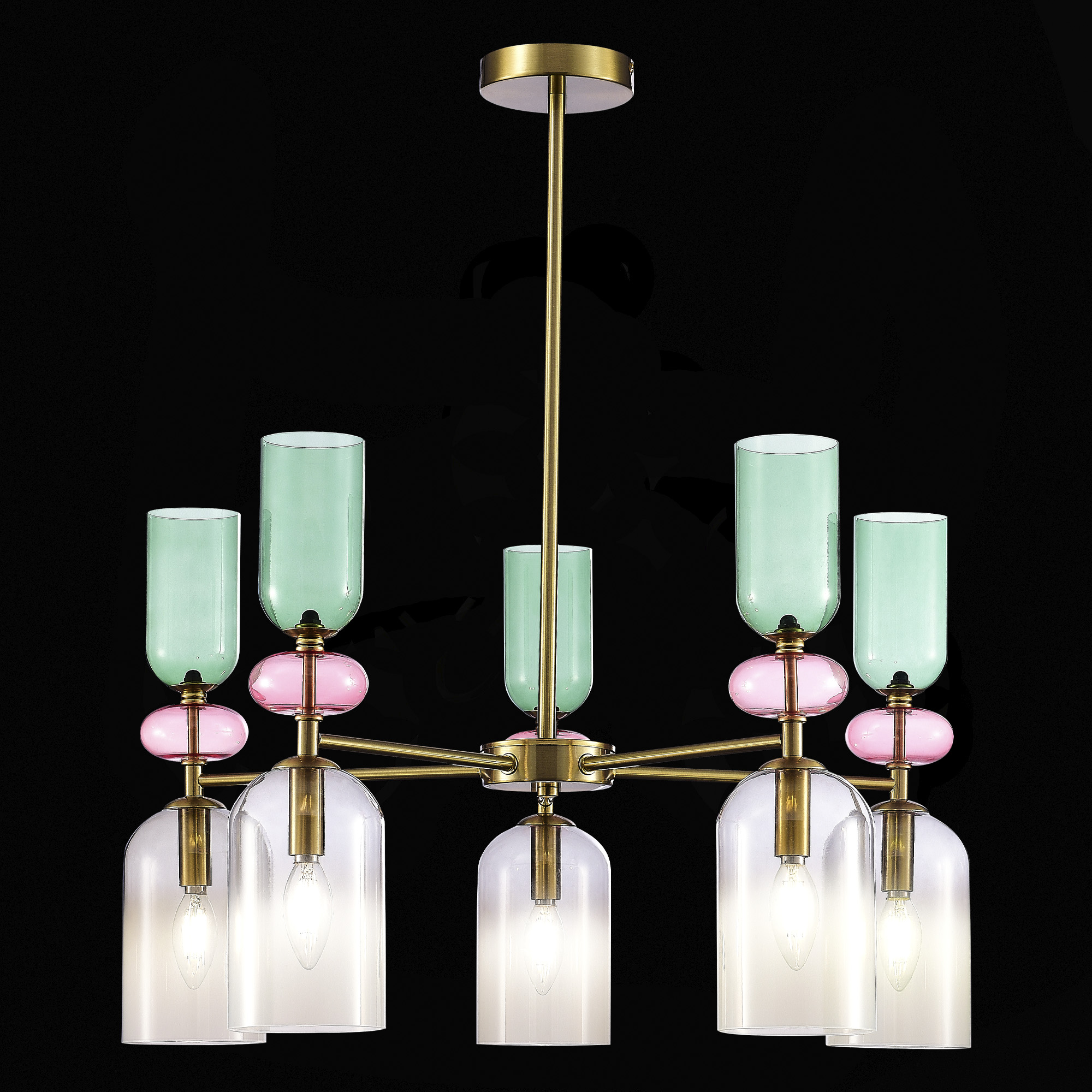 люстра на штанге st luce gea sl2000.202.05