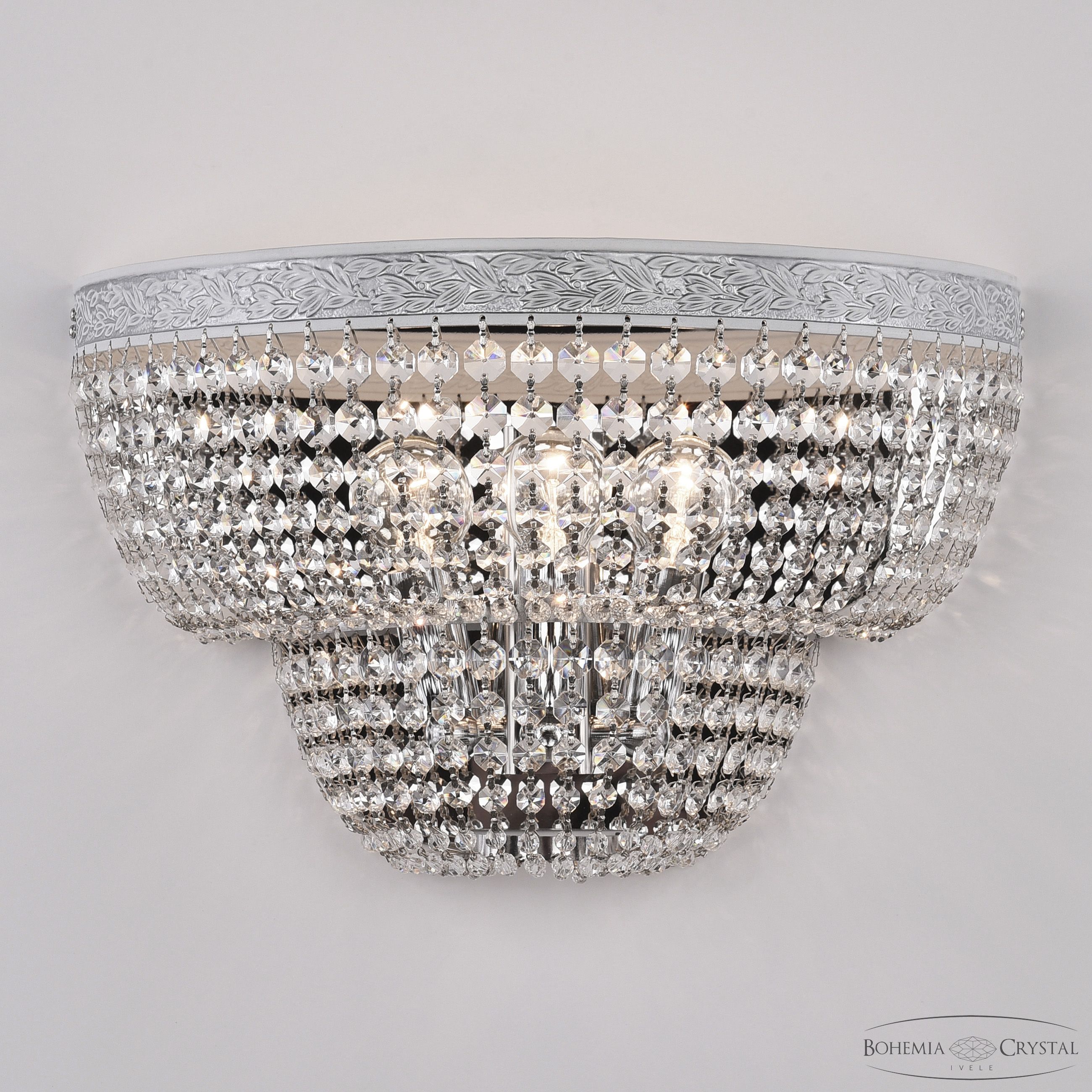настенный светильник bohemia ivele crystal al19091b/35ol wmn