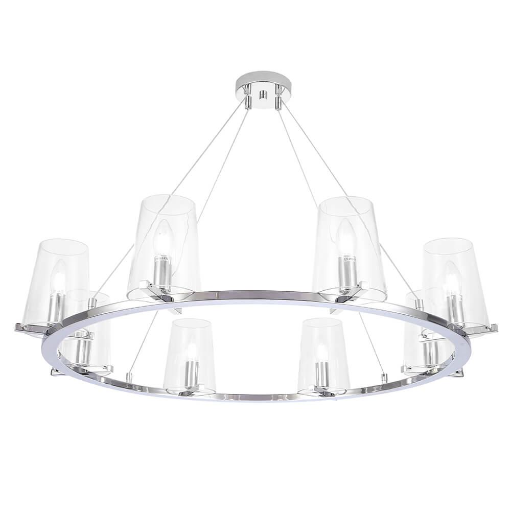 подвесная люстра crystal lux medici sp8