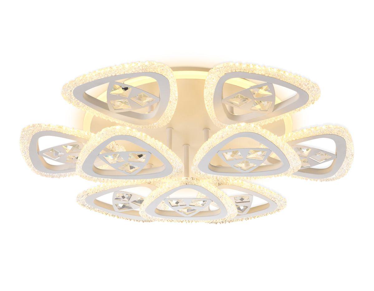 потолочная светодиодная люстра ambrella light acrylica original fa2921