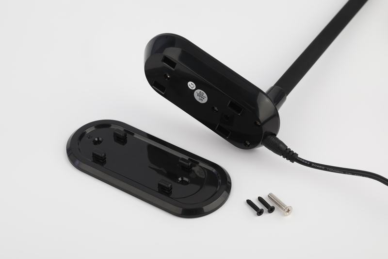 настольная лампа эра nled-498-10w-bk б0052775