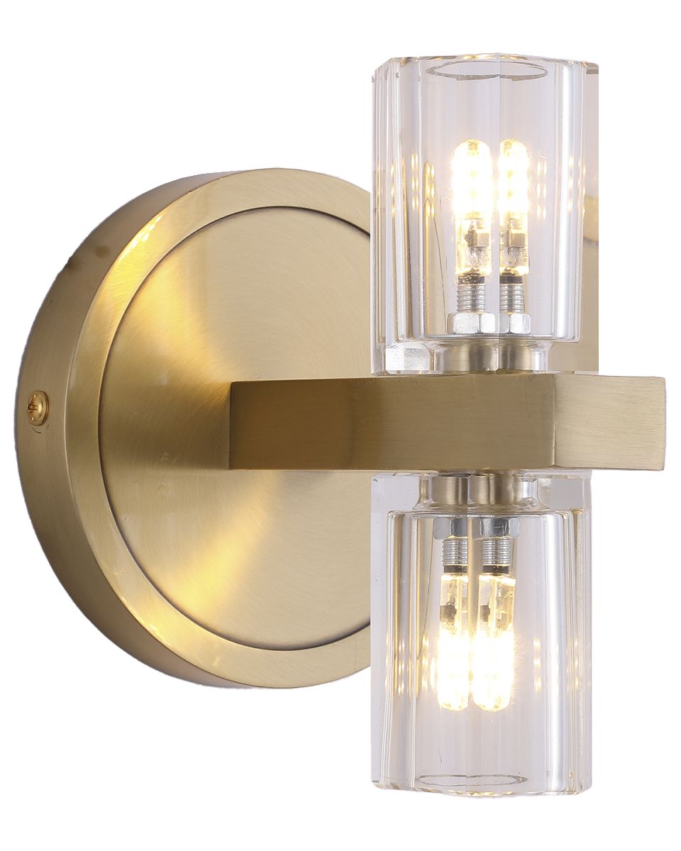 бра moderli brass v11016-2w