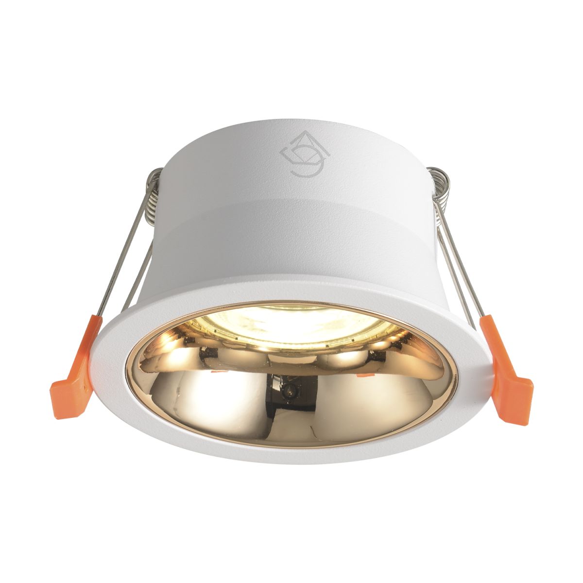 встраиваемый светильник crystal lux clt 081c wh-go