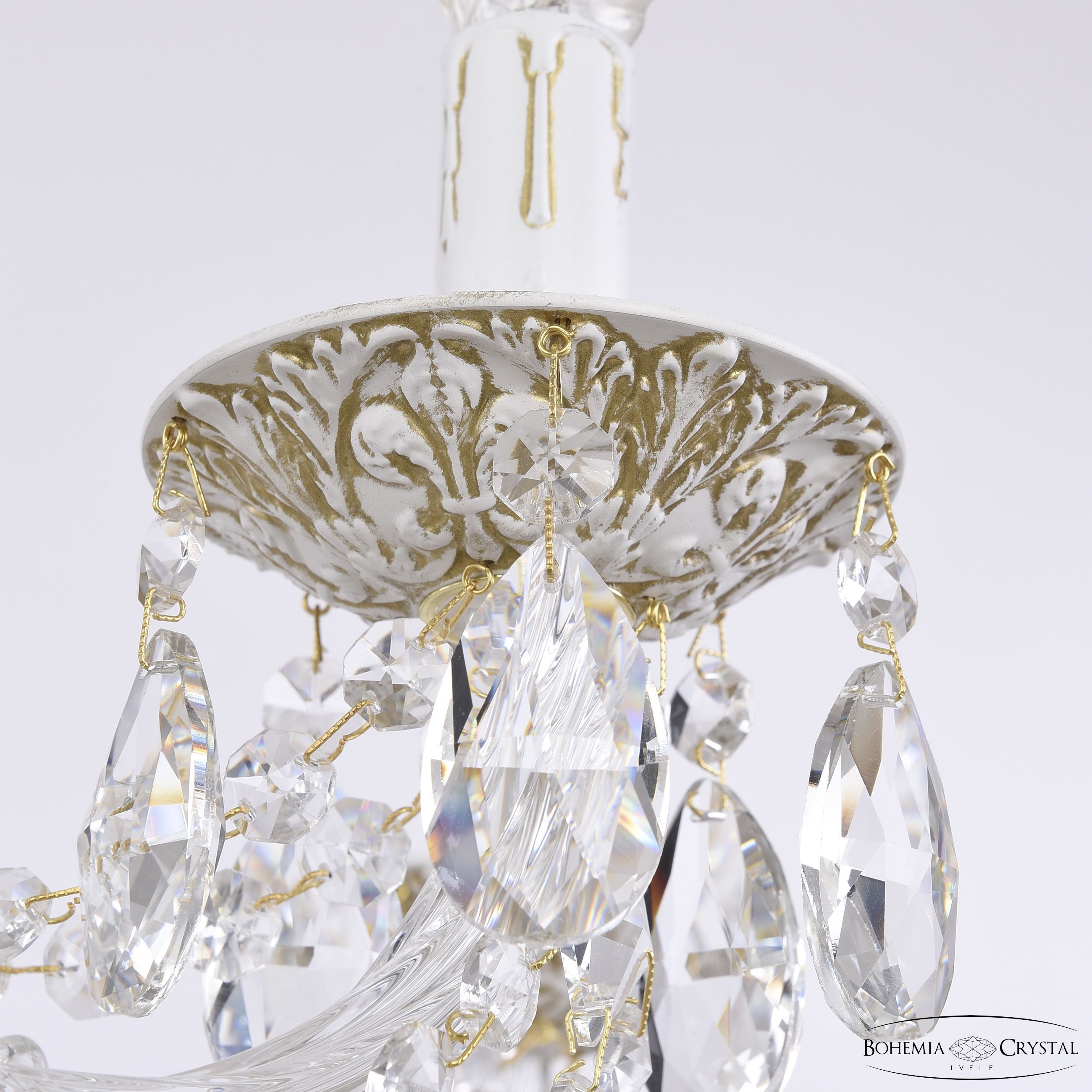 подвесная люстра bohemia ivele crystal al16313/8/240 wmg