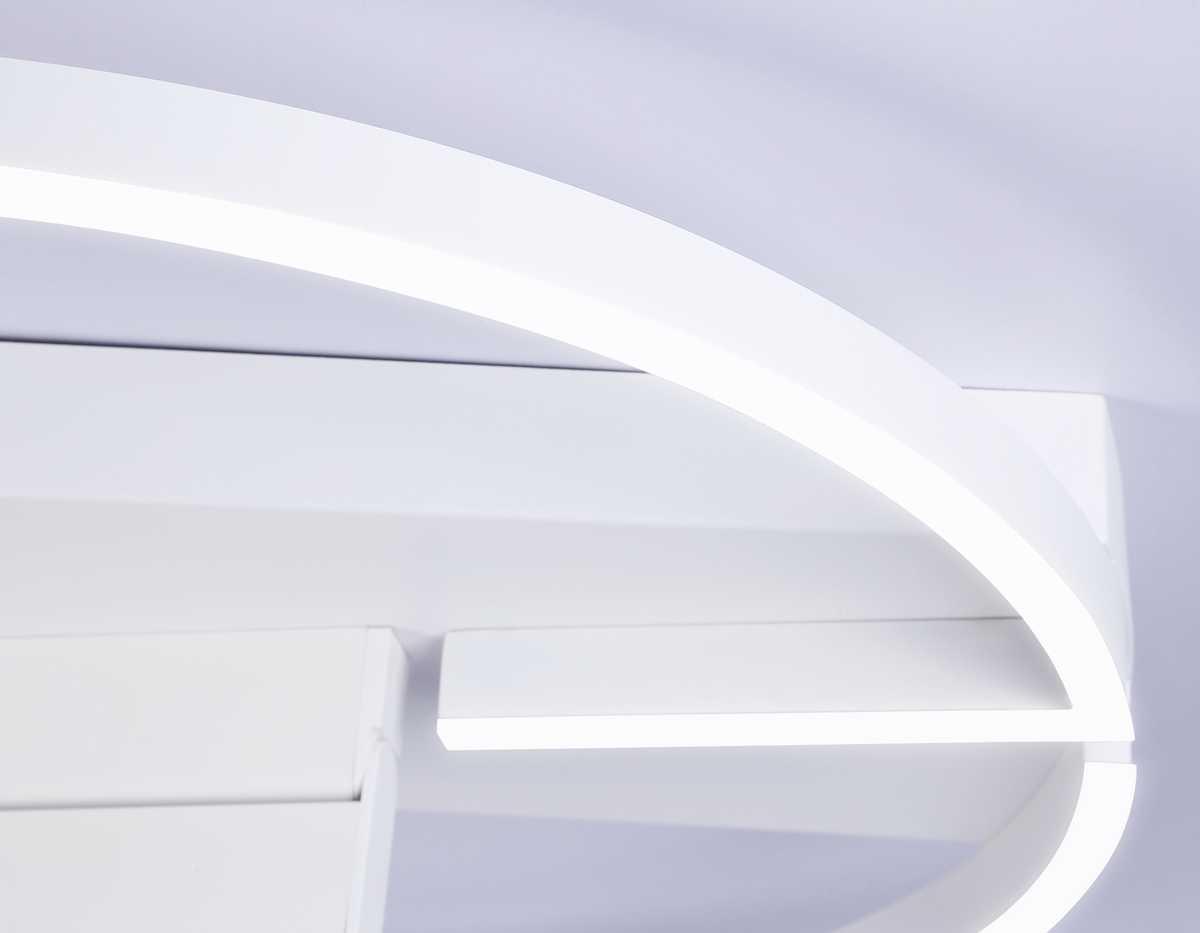 потолочный светодиодный светильник ambrella light comfort linetech fl51459