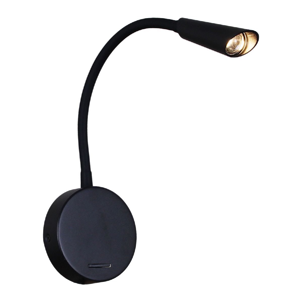 гибкое бра reluce 86204-9.2-001mn led5w bk