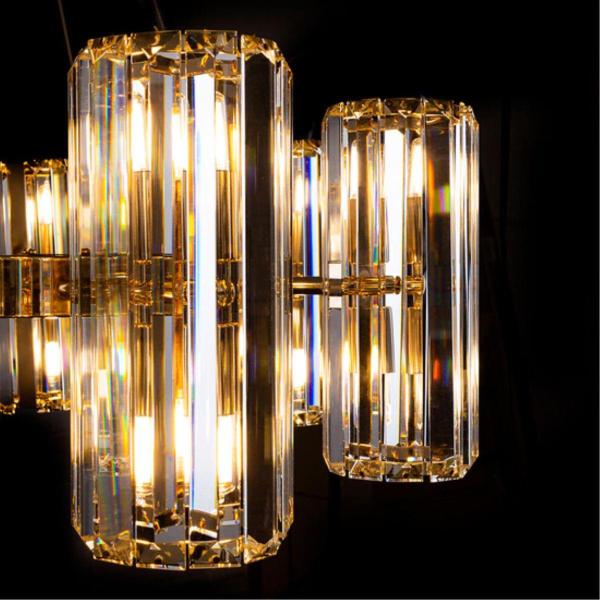 подвесная люстра arte lamp santorini a1049sp-16go