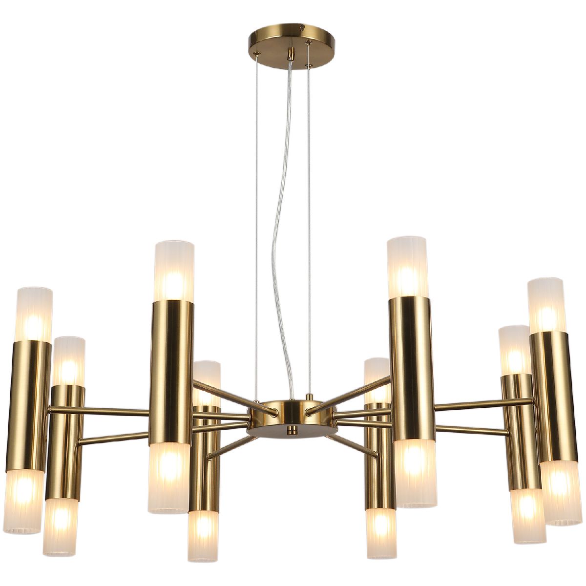подвесная люстра illumico il0314-16p-79 brass