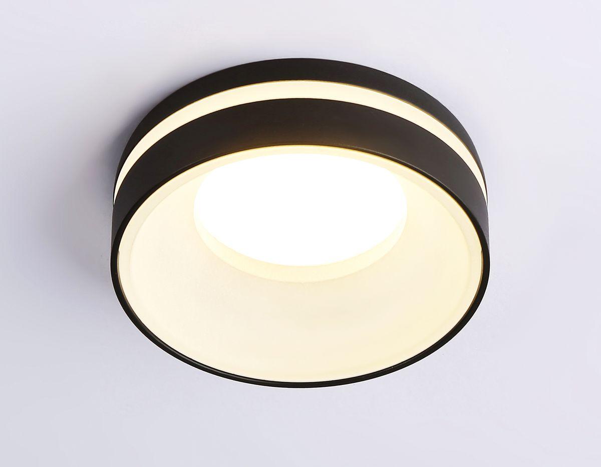 встраиваемый светильник ambrella light techno spot acrylic frost tn3306