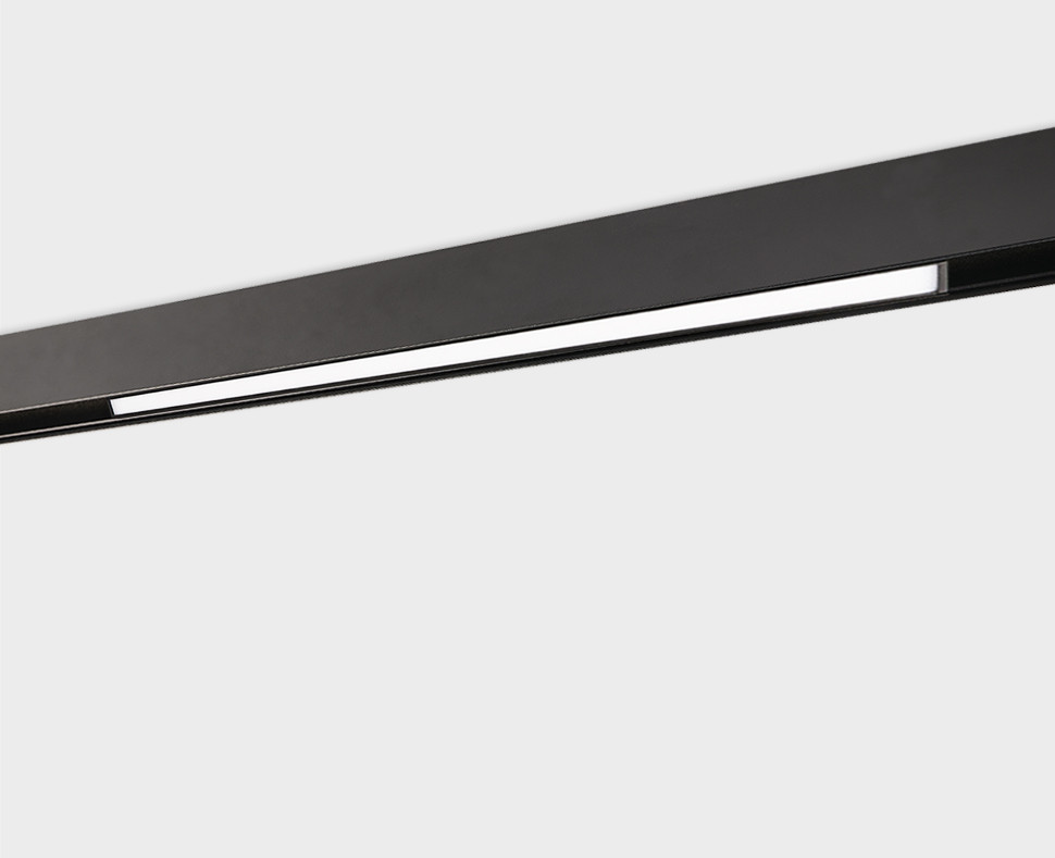 трековый магнитный светильник italline atom it012-5021 black 3000k