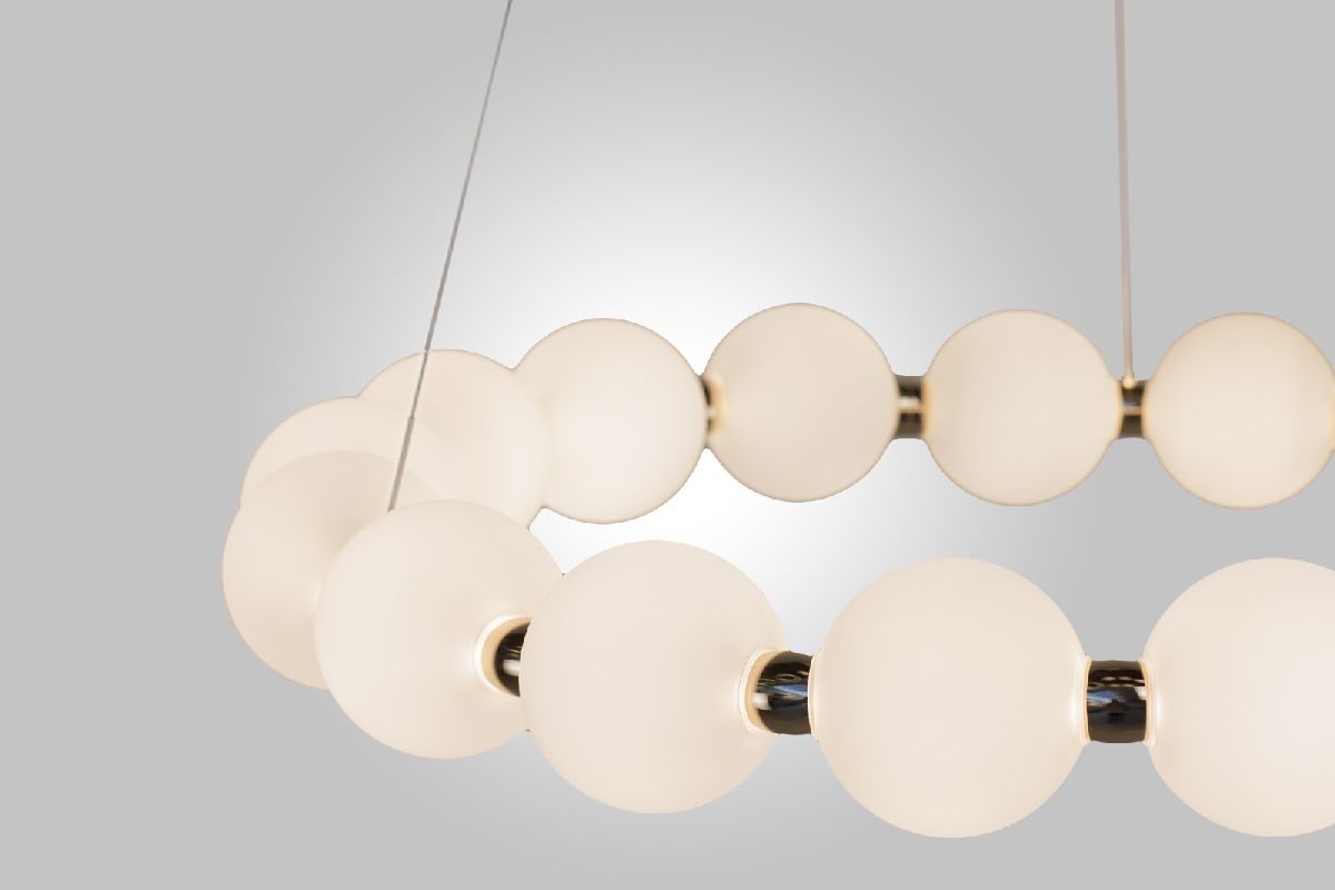подвесная люстра am group pearl-d600 fgd