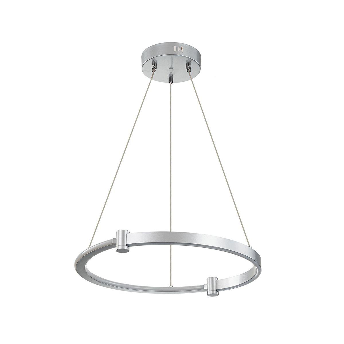 подвесной светодиодный светильник indigo circolato 14015/1p silver v000078l