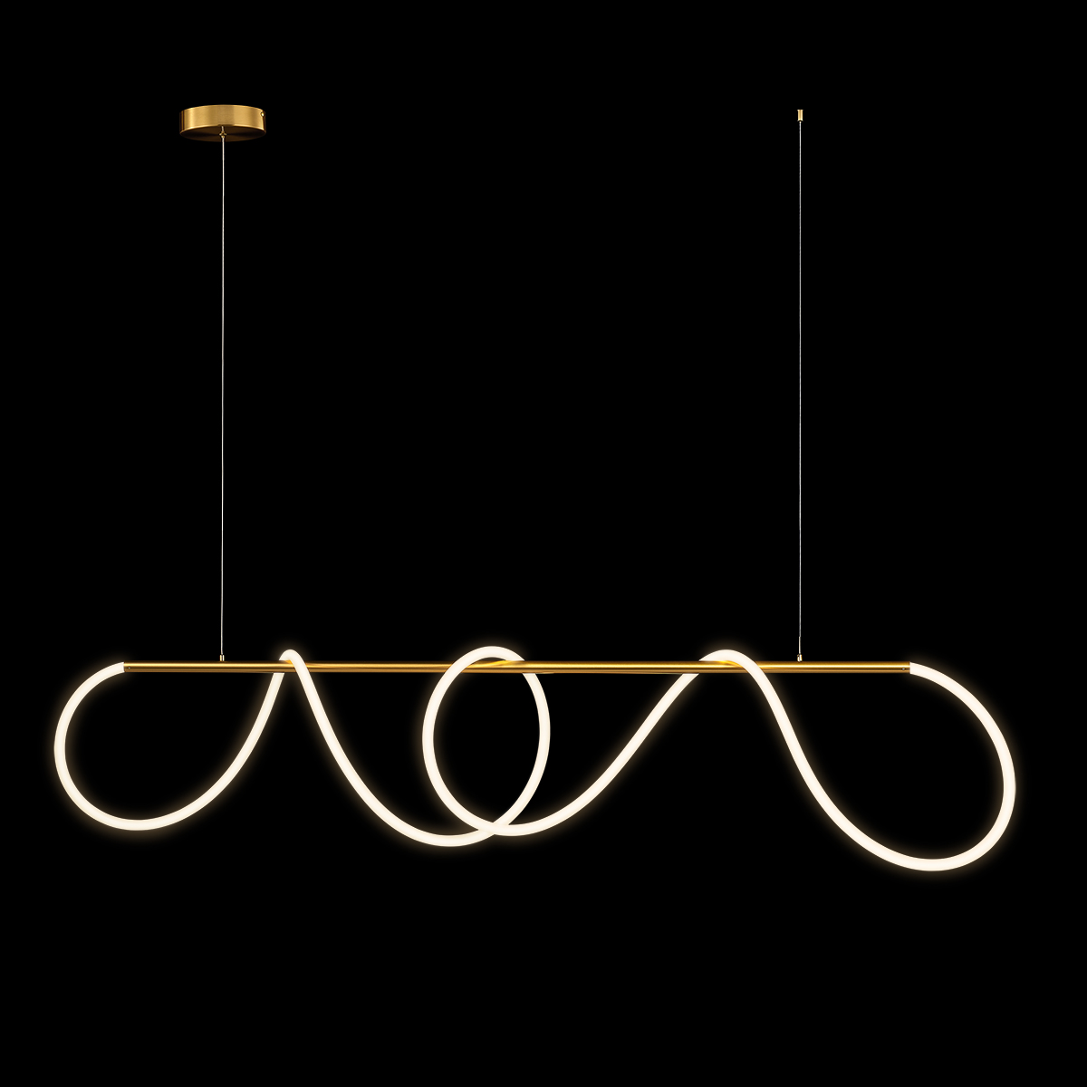 подвесной светильник loft it thread 10388p/b brass