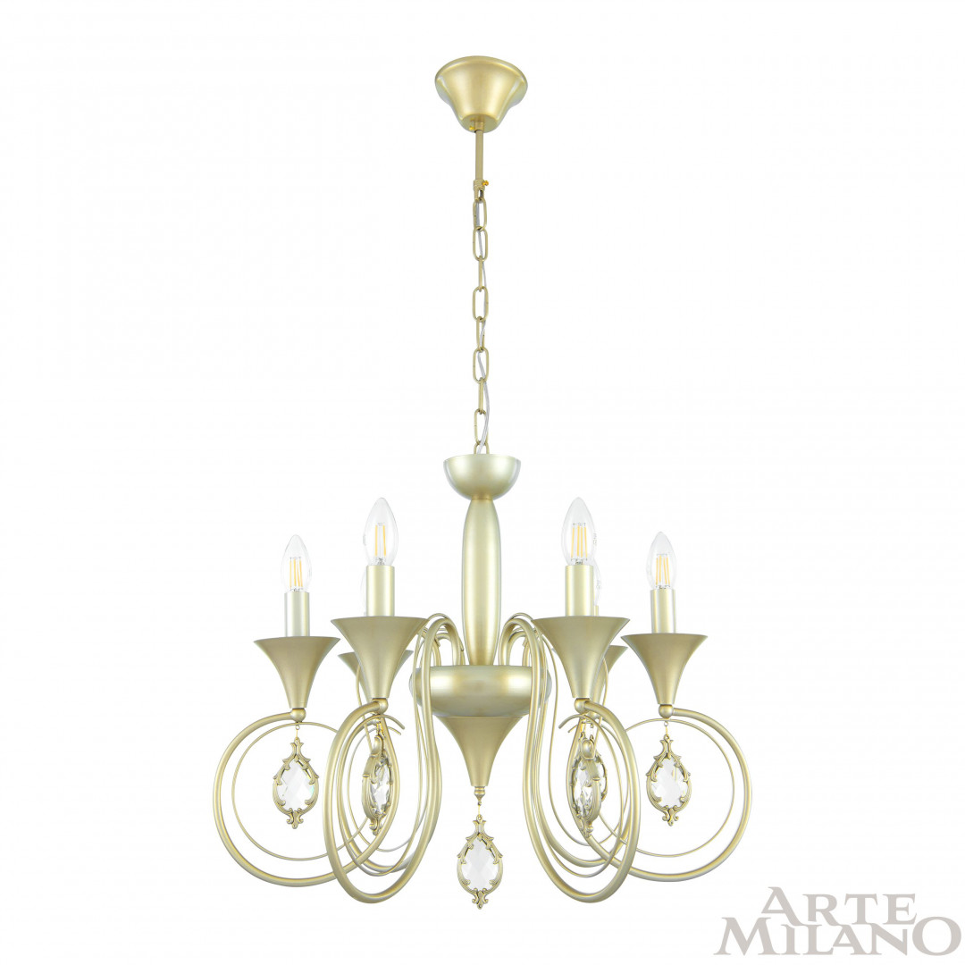 подвесная люстра arte milano 349920/6 cg