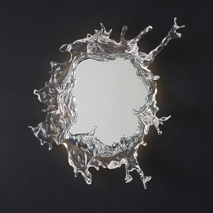 зеркало delight collection mirror 8658w/s clear