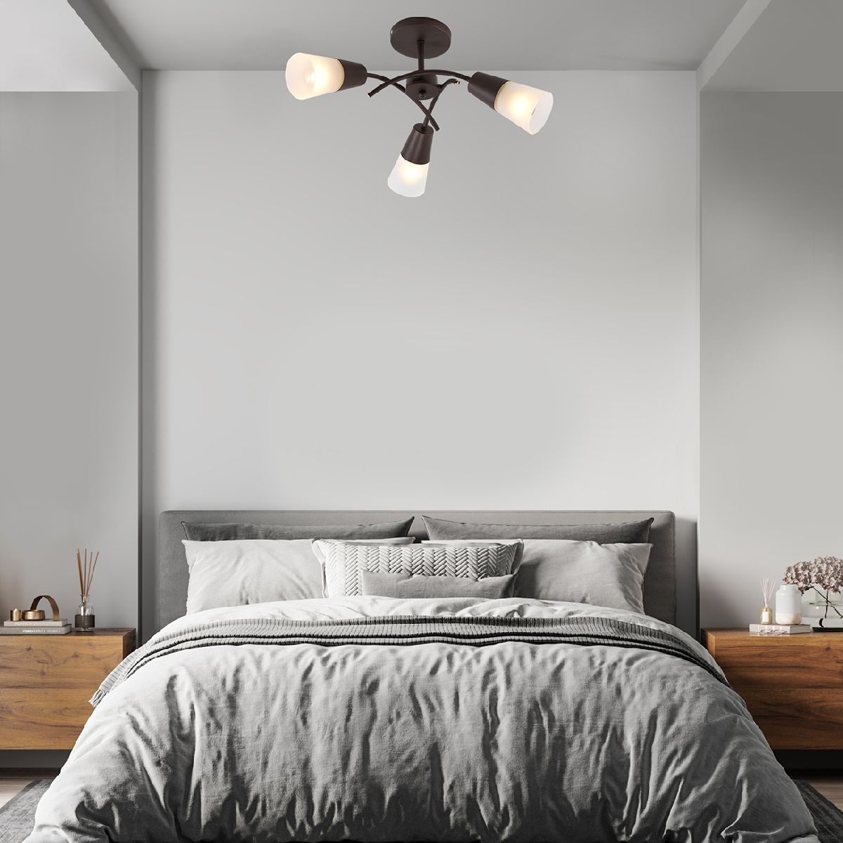 люстра на штанге escada calla 1109/3p wenge