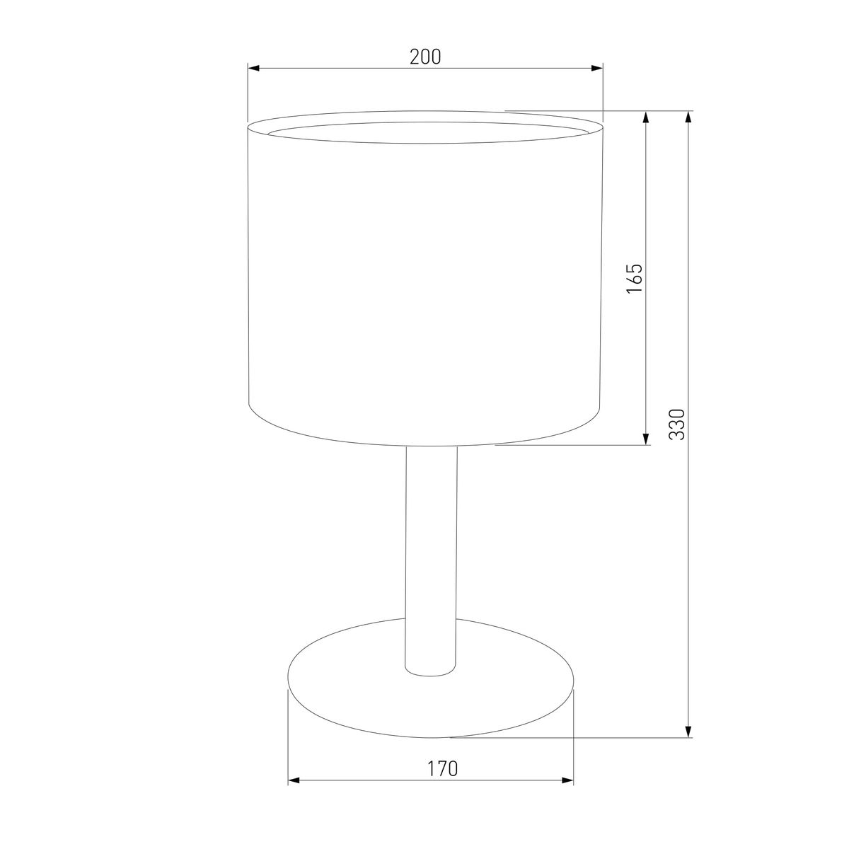 настольная лампа tk lighting 5217 deva white