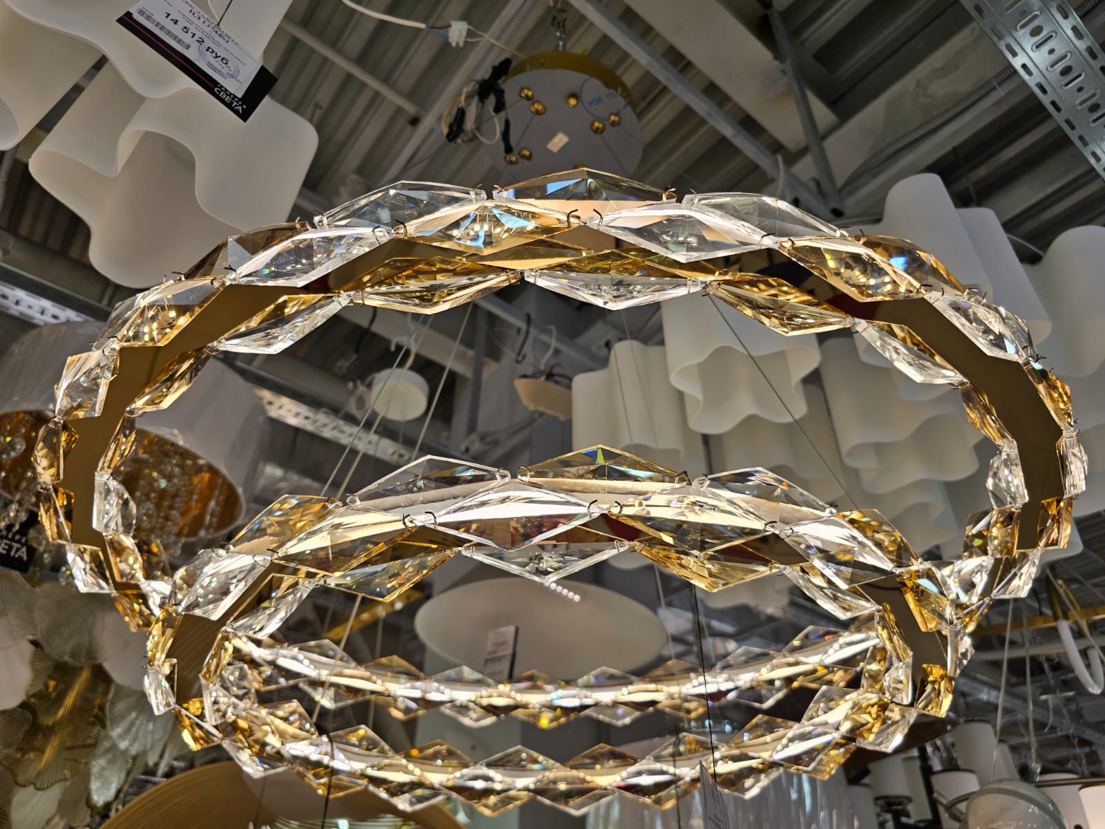 подвесная люстра st luce diamanta sl6009.203.02