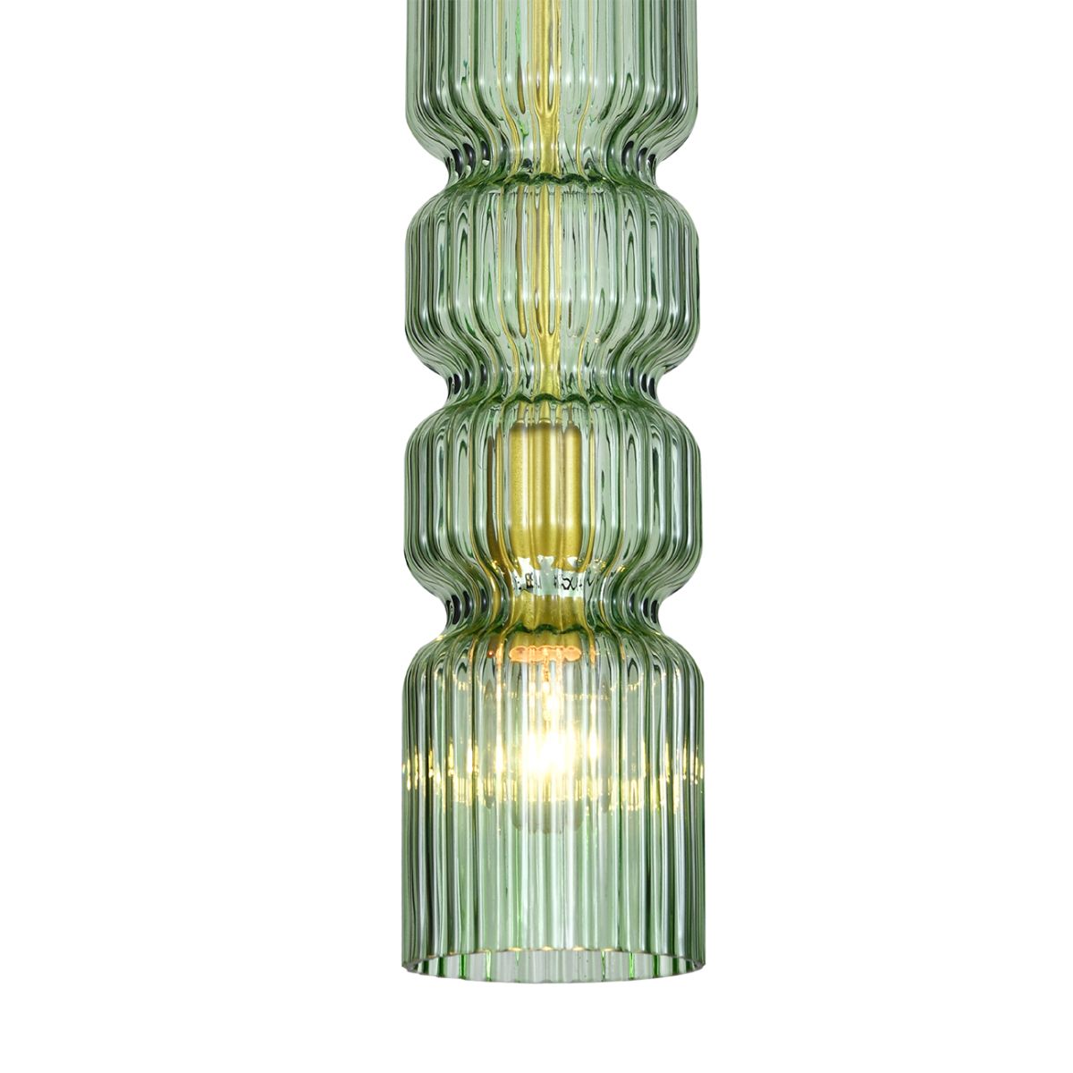 подвесной светильник indigo grazia 11070/1p green v000429