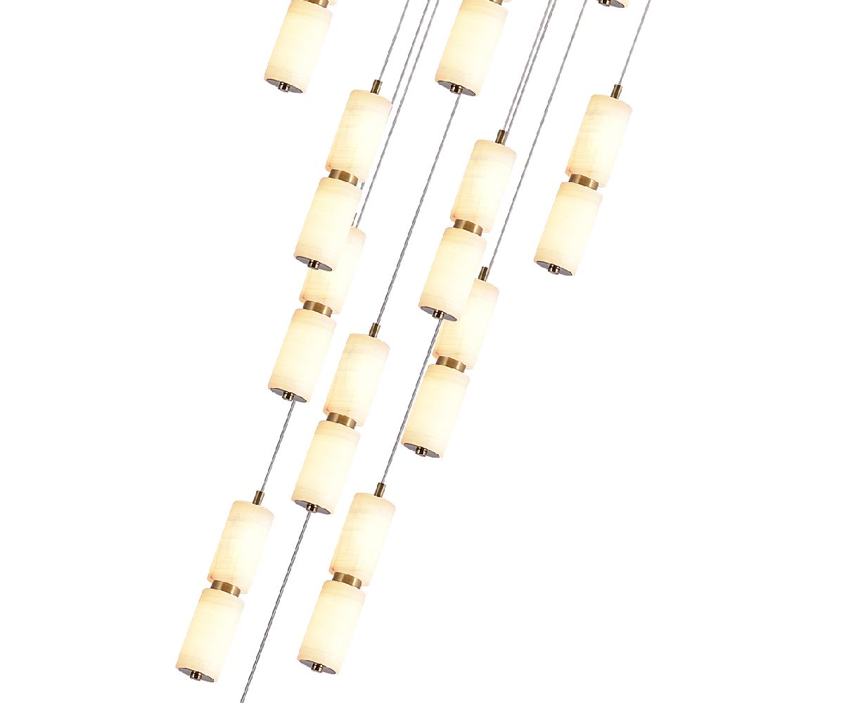 каскадная люстра kink light бейла 07528-15a,36