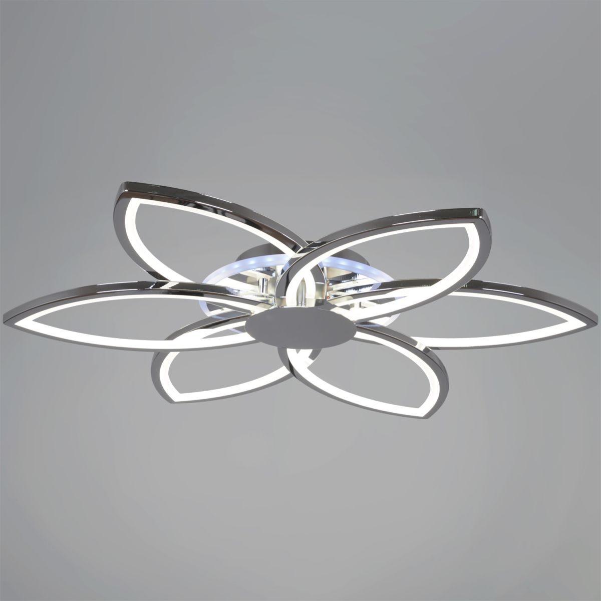 потолочная люстра reluce 09877-0.3-06b cr (rgb)