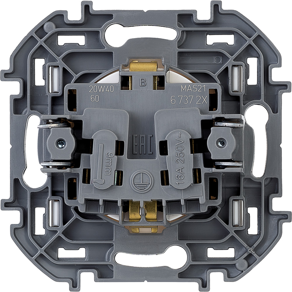 розетка с/з legrand inspiria 673720
