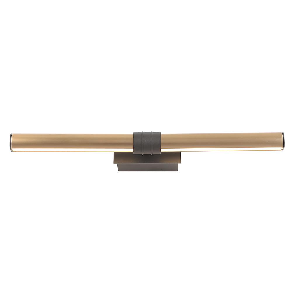 подсветка для зеркал crystal lux prada ap10w brass