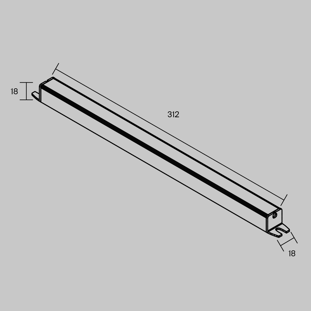 блок питания maytoni led strip 811018
