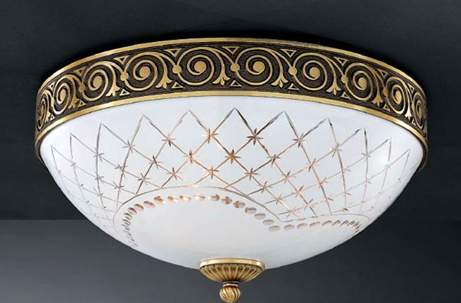 потолочный светильник reccagni angelo pl 7002/3