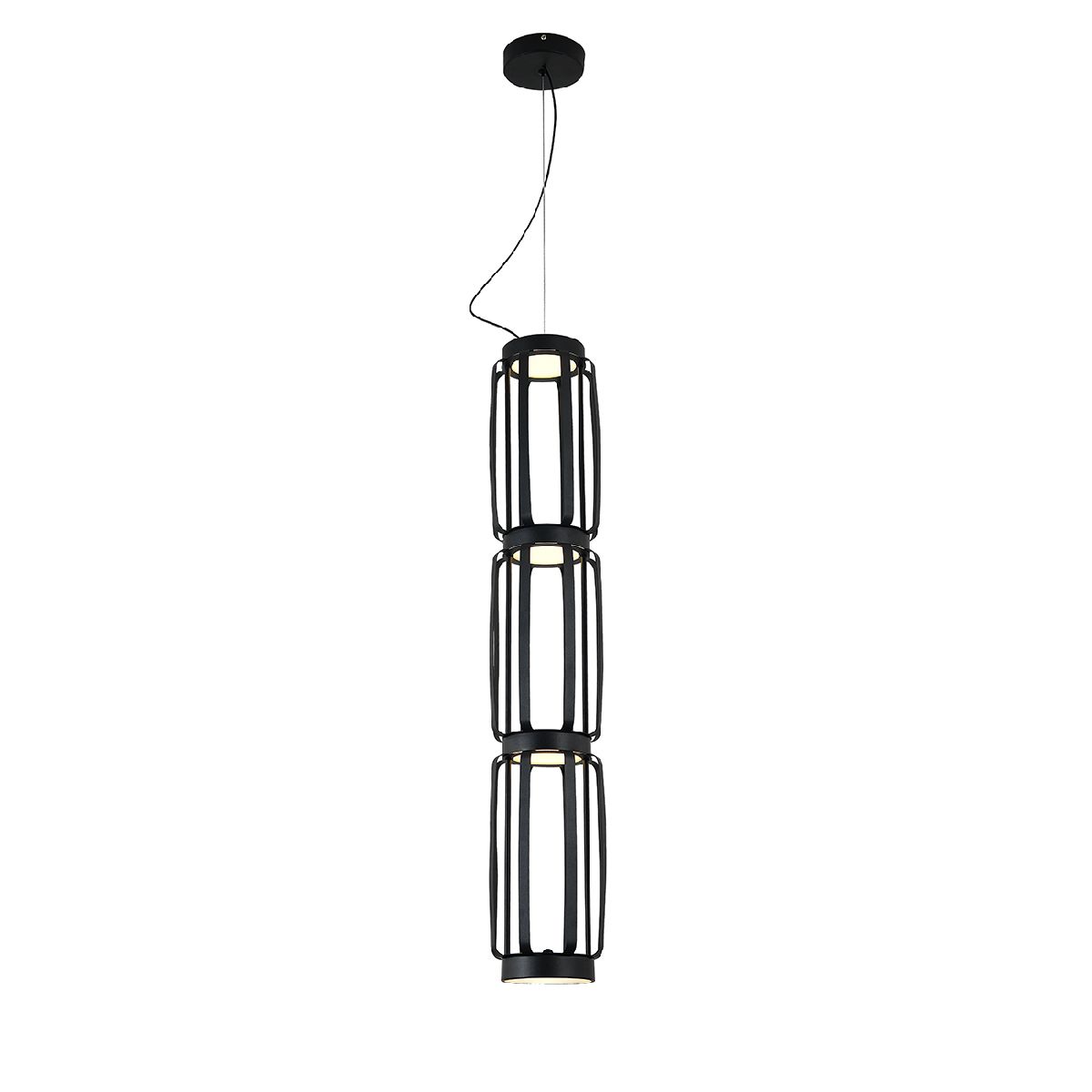 подвесной светильник indigo capsula 14027/4p black v000159l