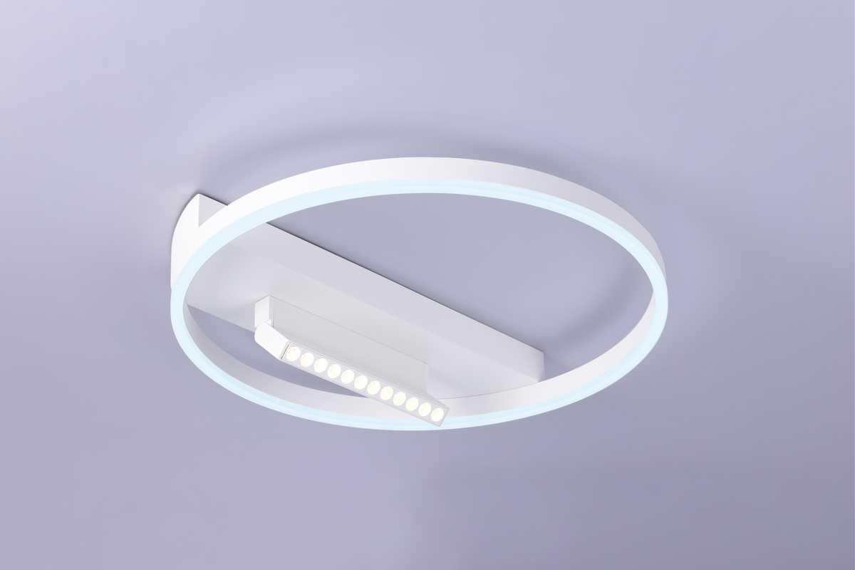 потолочный светодиодный светильник ambrella light comfort linetech fl51457