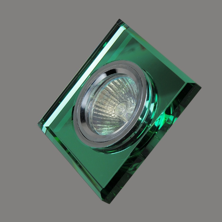 встраиваемый светильник elvan tch-8270-mr16-5.3-green