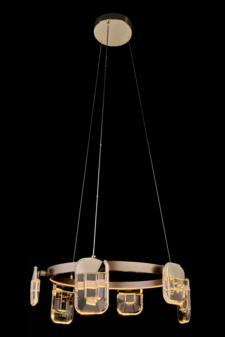 подвесная люстра natali le7771/6 gold