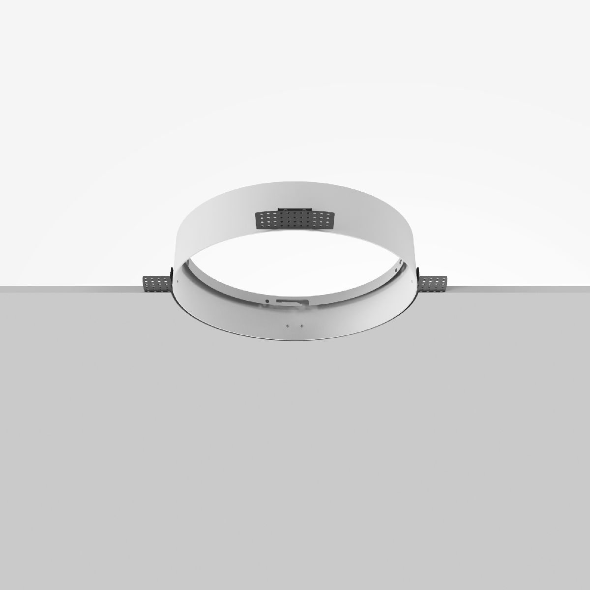 рамка для встраиваемого светильника maytoni downlight dla032-trs36-w