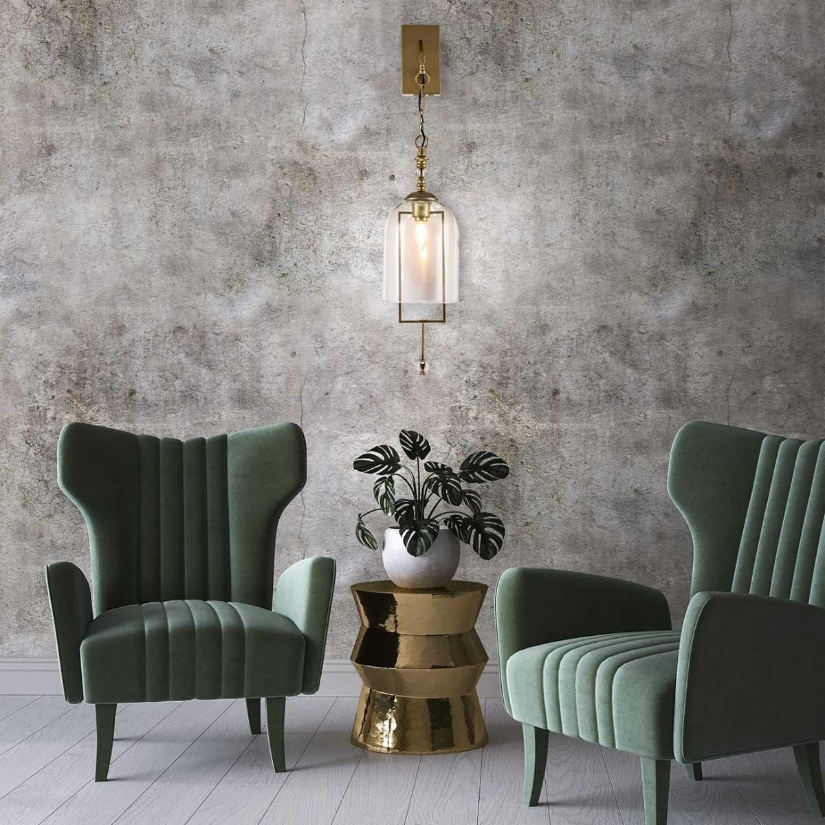бра indigo alta 11034/1w gold v000392