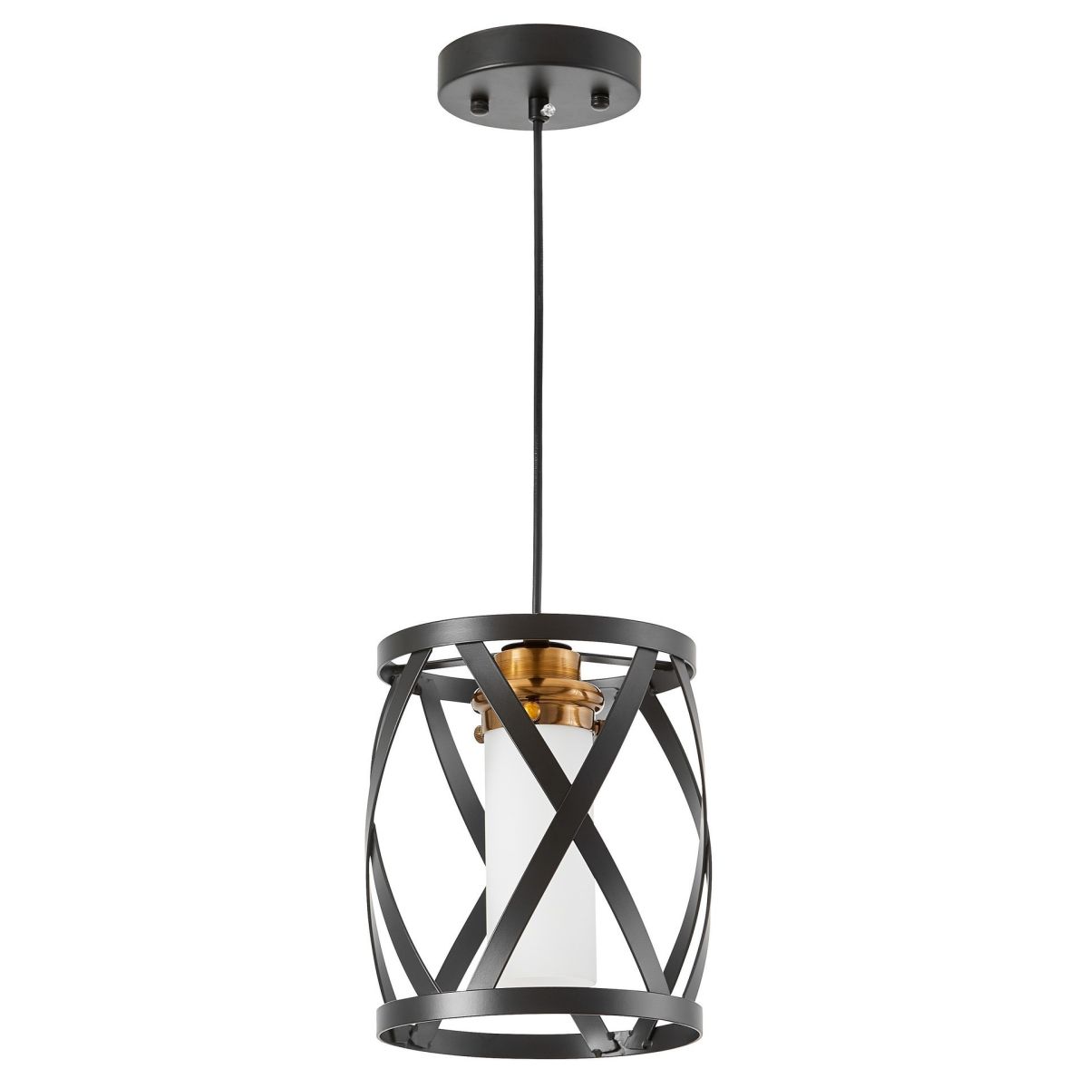 подвесной светильник lumina deco astila ldp 1242-1 bk+md