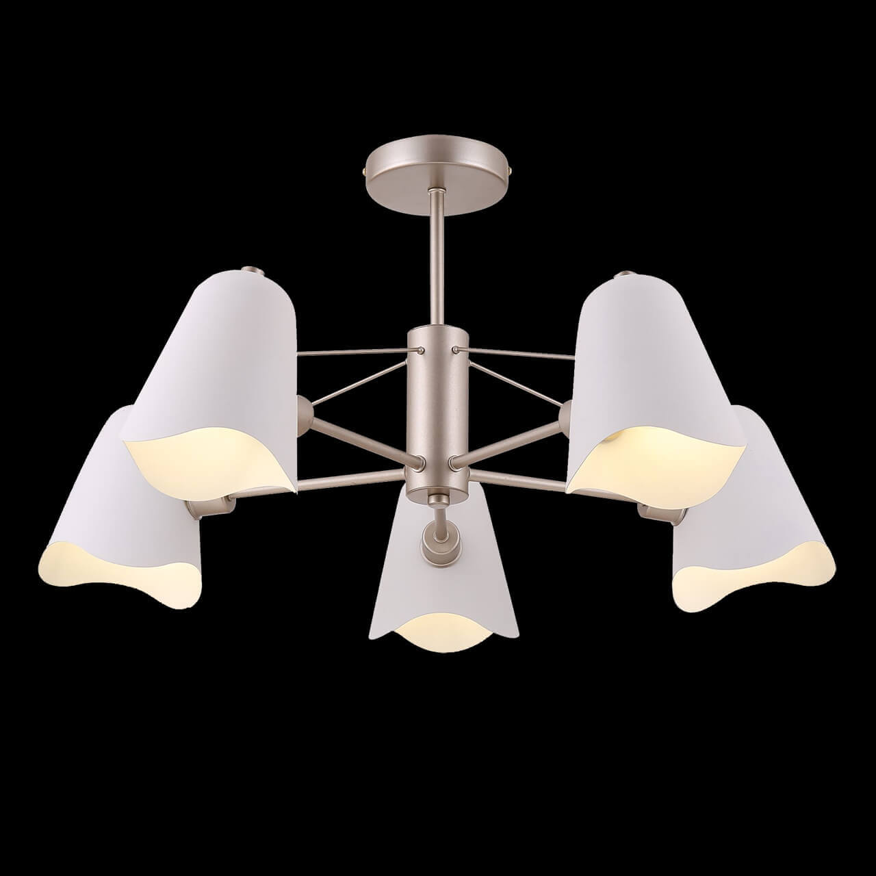 люстра на штанге freya manon fr5037pl-05s