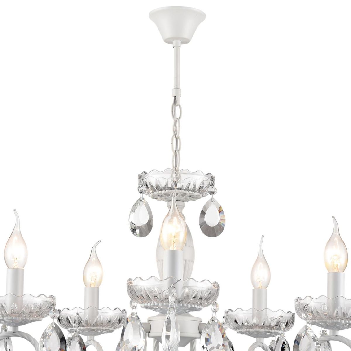 подвесная люстра lumion snow 8189/5