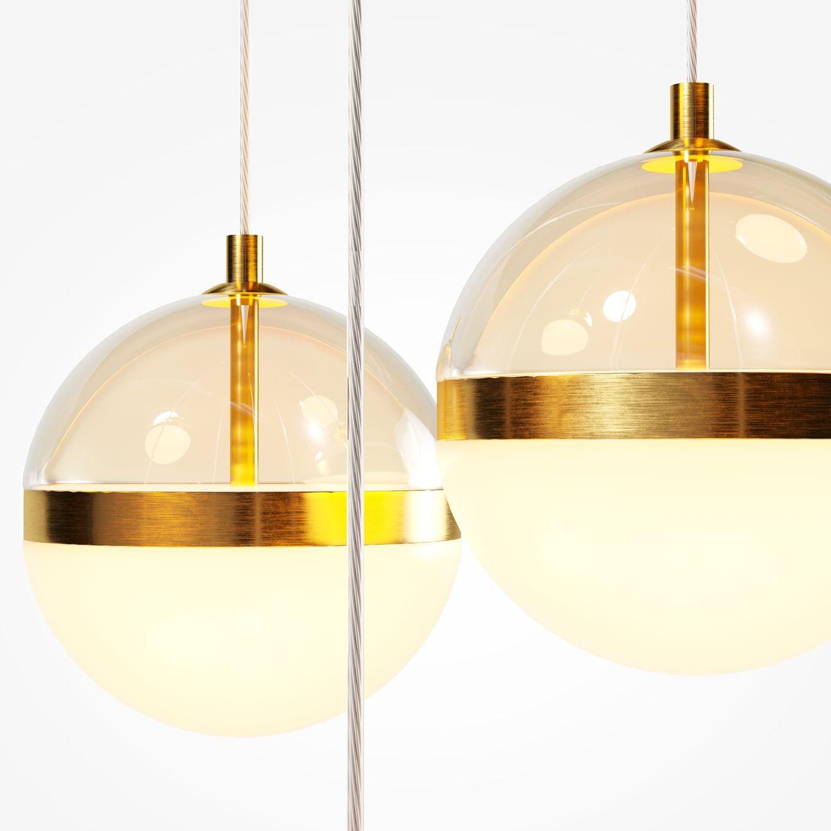 подвесная светодиодная люстра maytoni area mod295pl-l120bbs3k