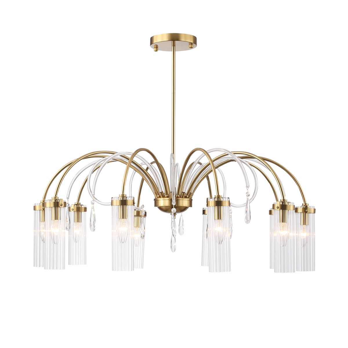 люстра на штанге st luce люминера sl1401.303.10