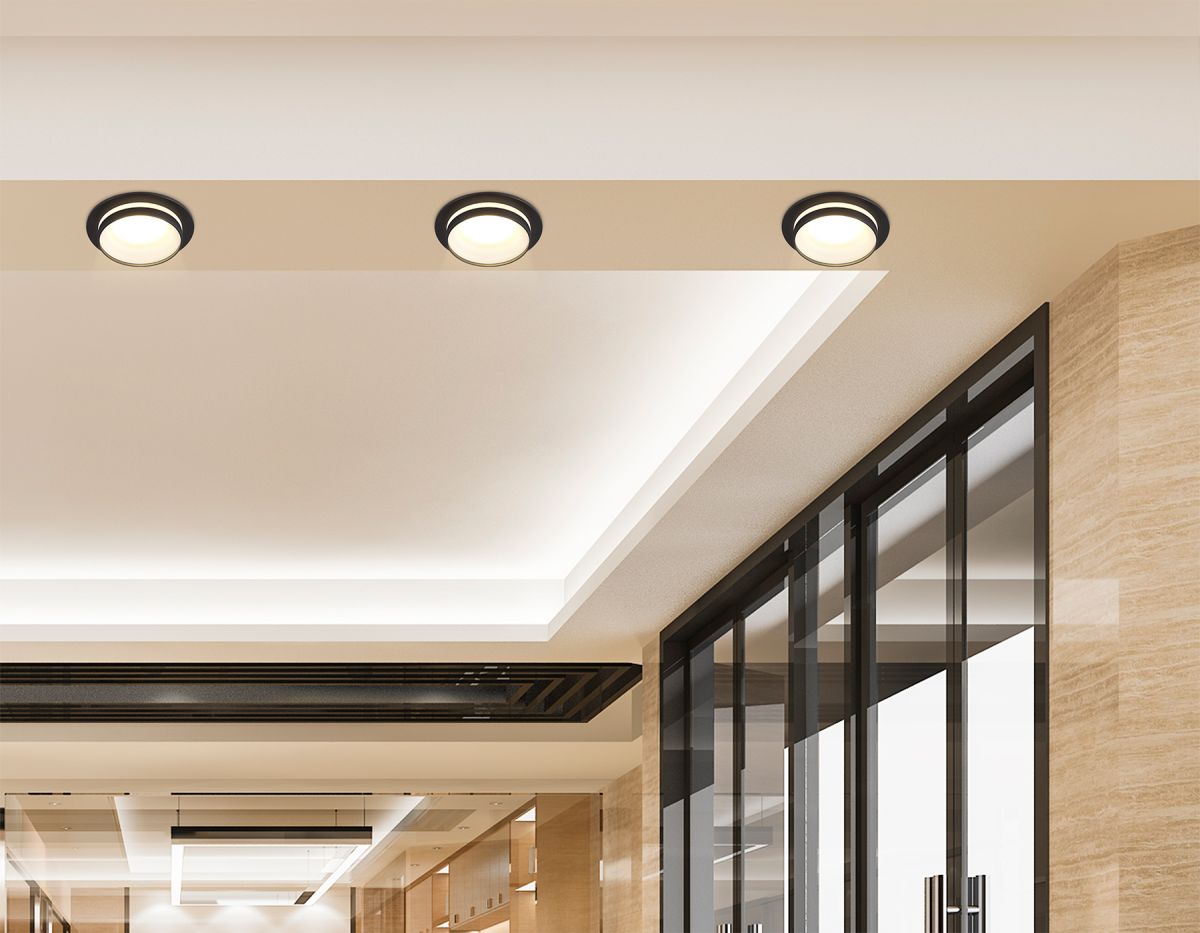встраиваемый светильник ambrella light techno spot acrylic tech tn30708