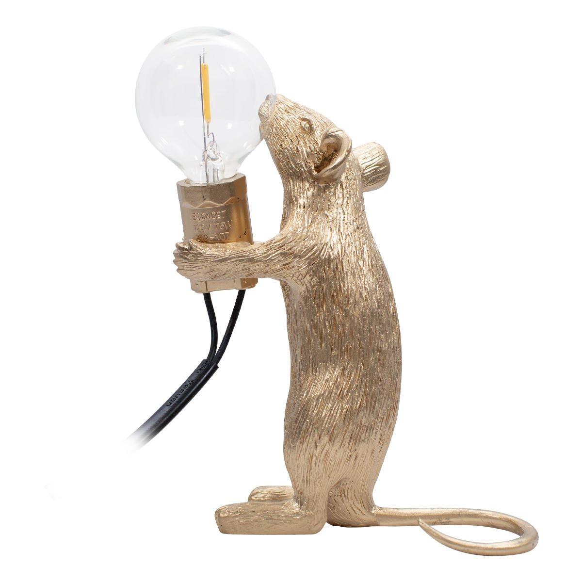 настольная лампа loft it mouse 10313 gold