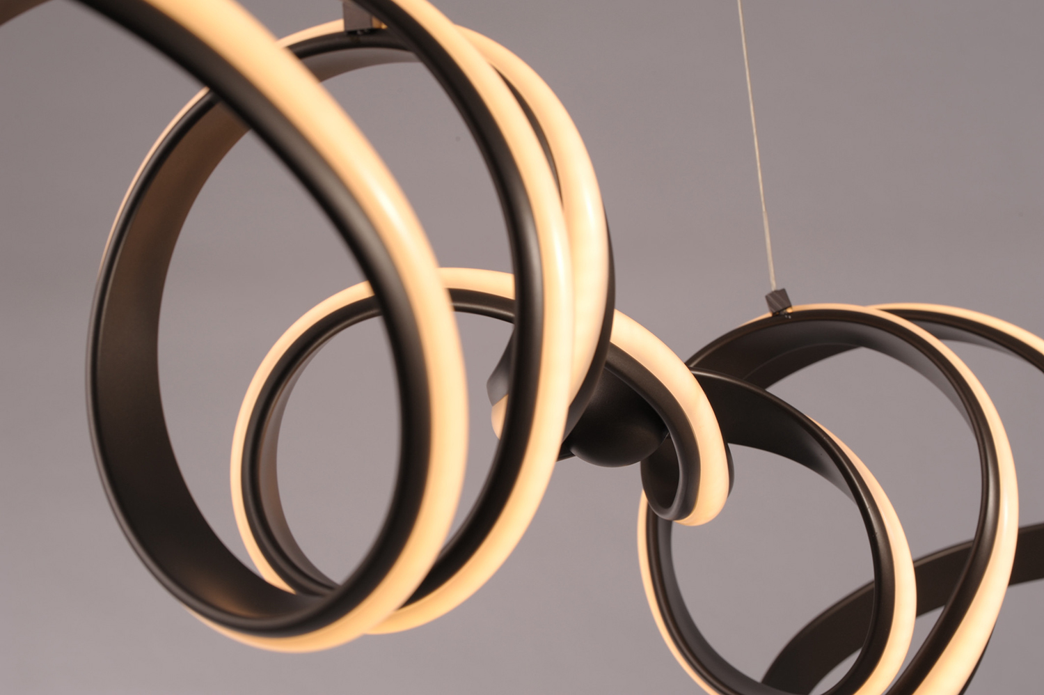 подвесной светильник delight collection fluire md8690-2c dark bronze