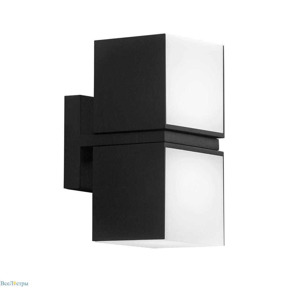 уличный настенный светодиодный светильник arte lamp belgrade a5193al-2bk