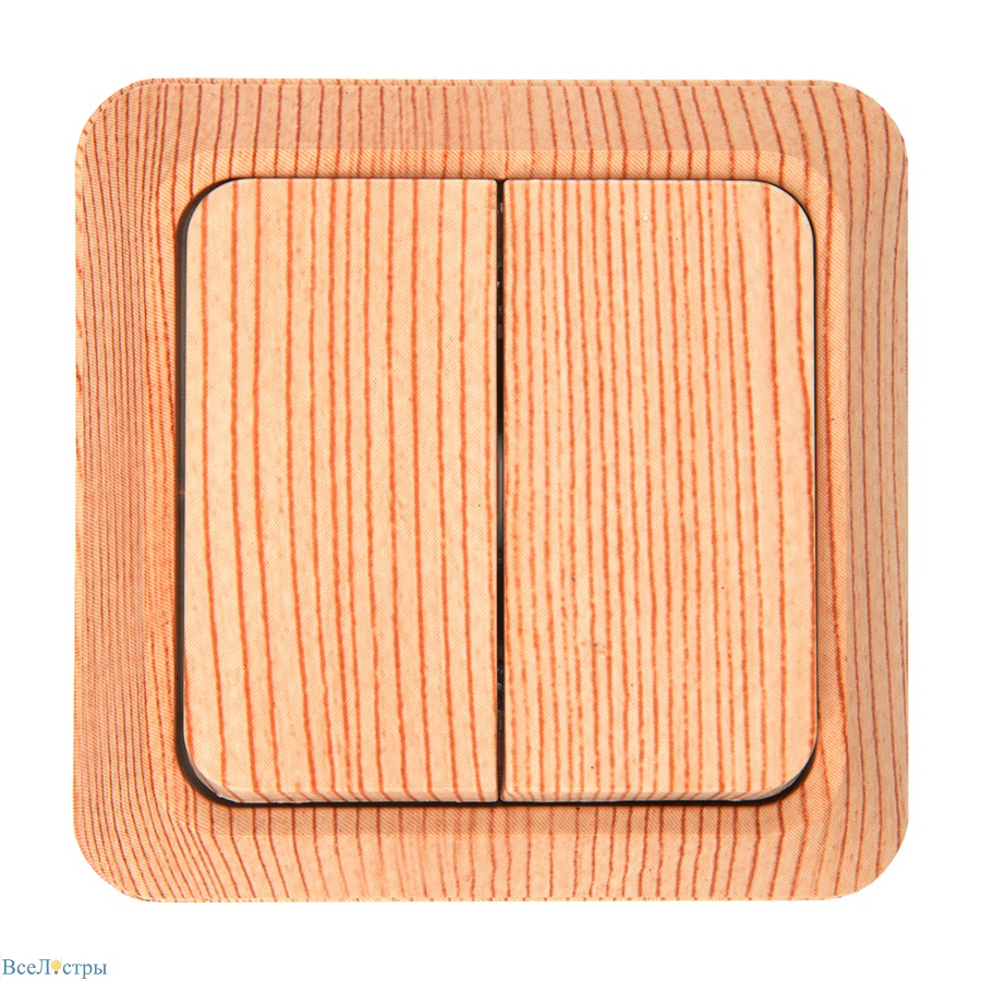 выключатель 2-клавишный general 477034